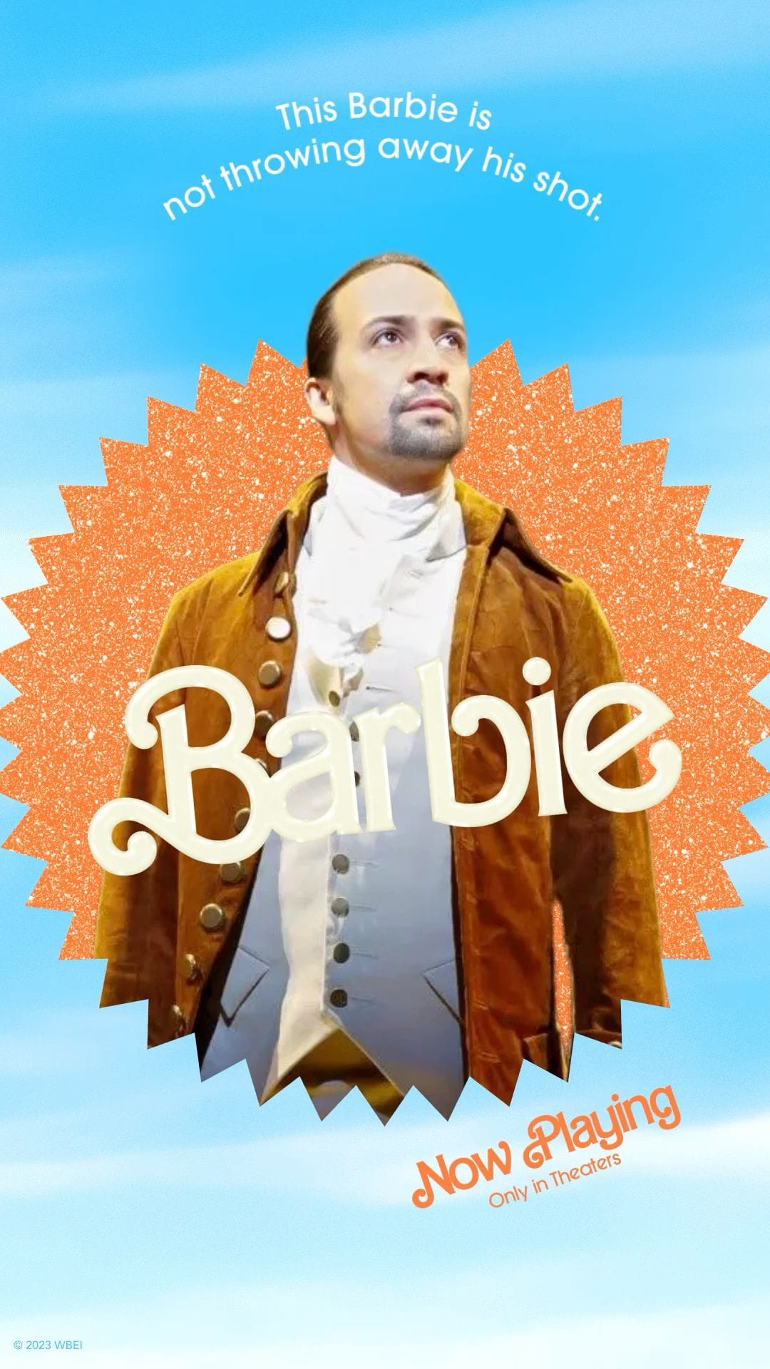 Alexander Hamilton Barbie poster 🤯