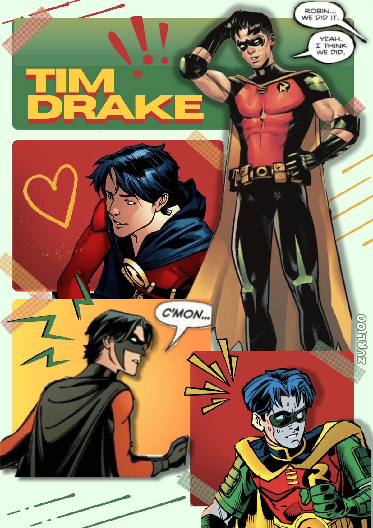 Tim Drake Poster