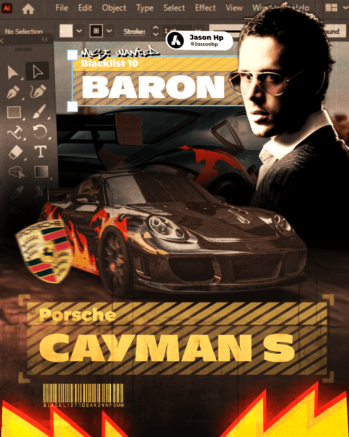 Nfs Mw Car Poster
