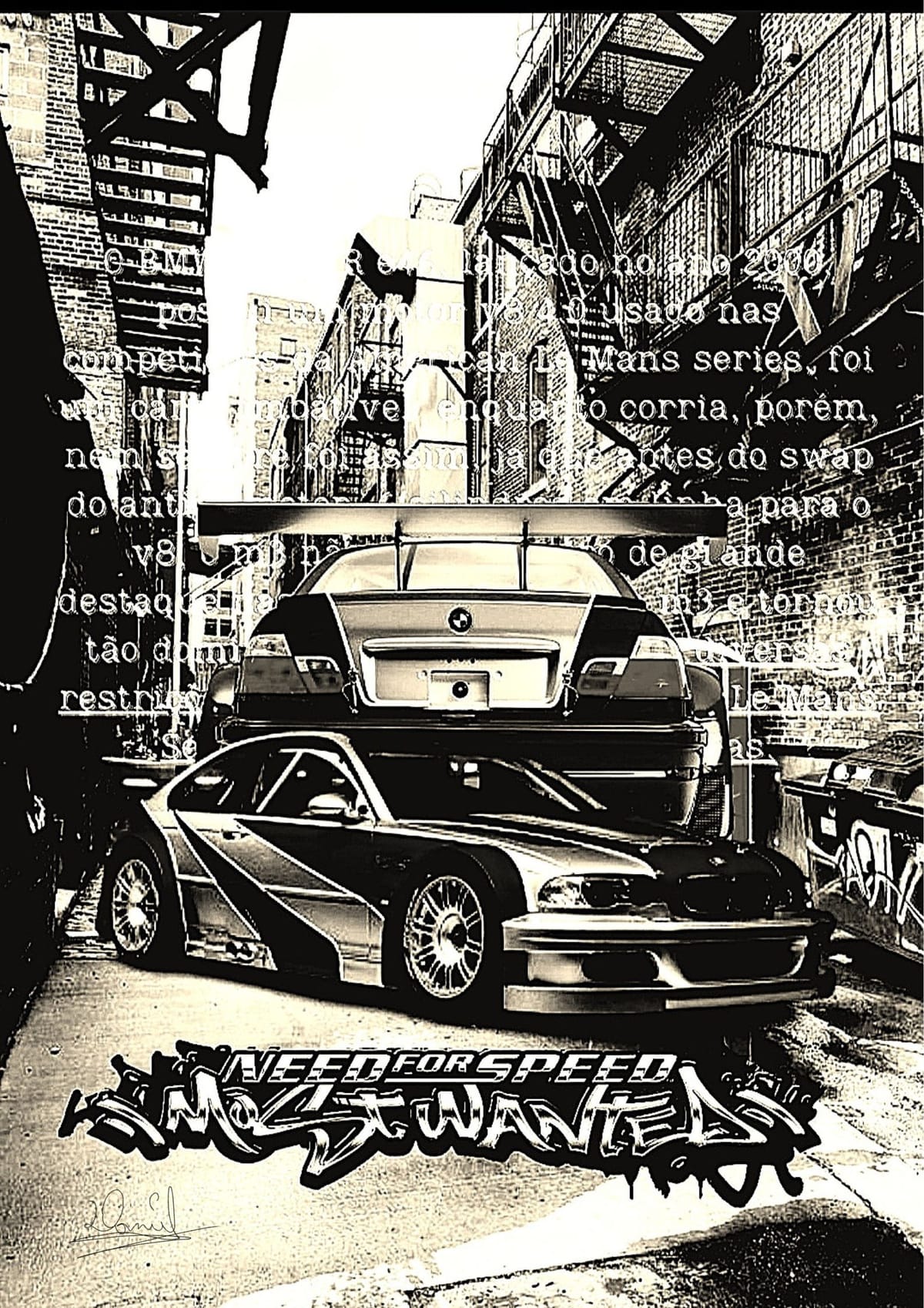 Need for Speed Most Wanted Poster Wallpaper