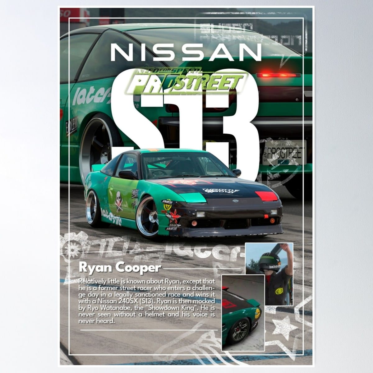 Prostreet S13 Poster Poster