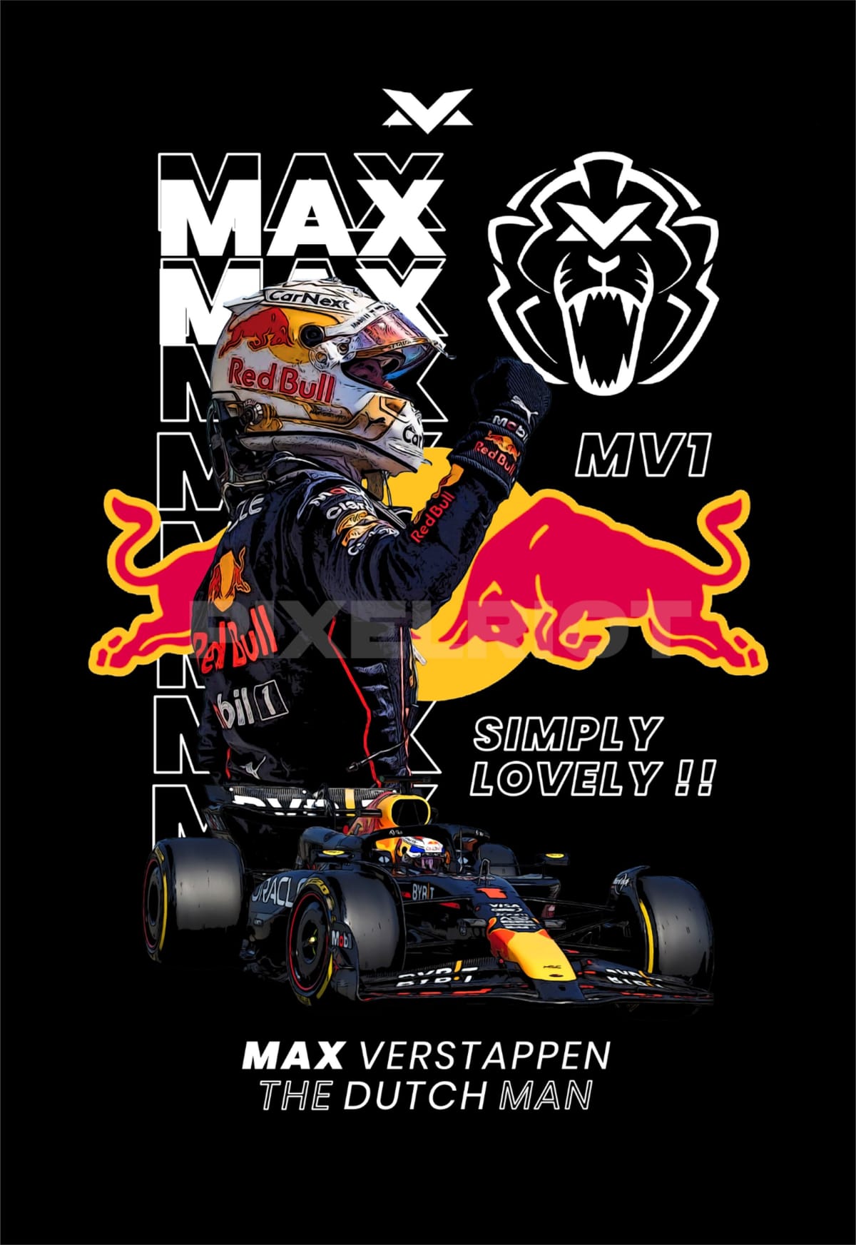 Max Verstappen poster