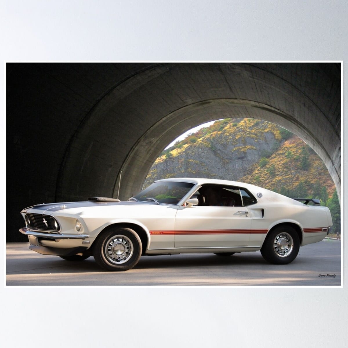 1969 Ford Mustang Mach I Fastback Poster