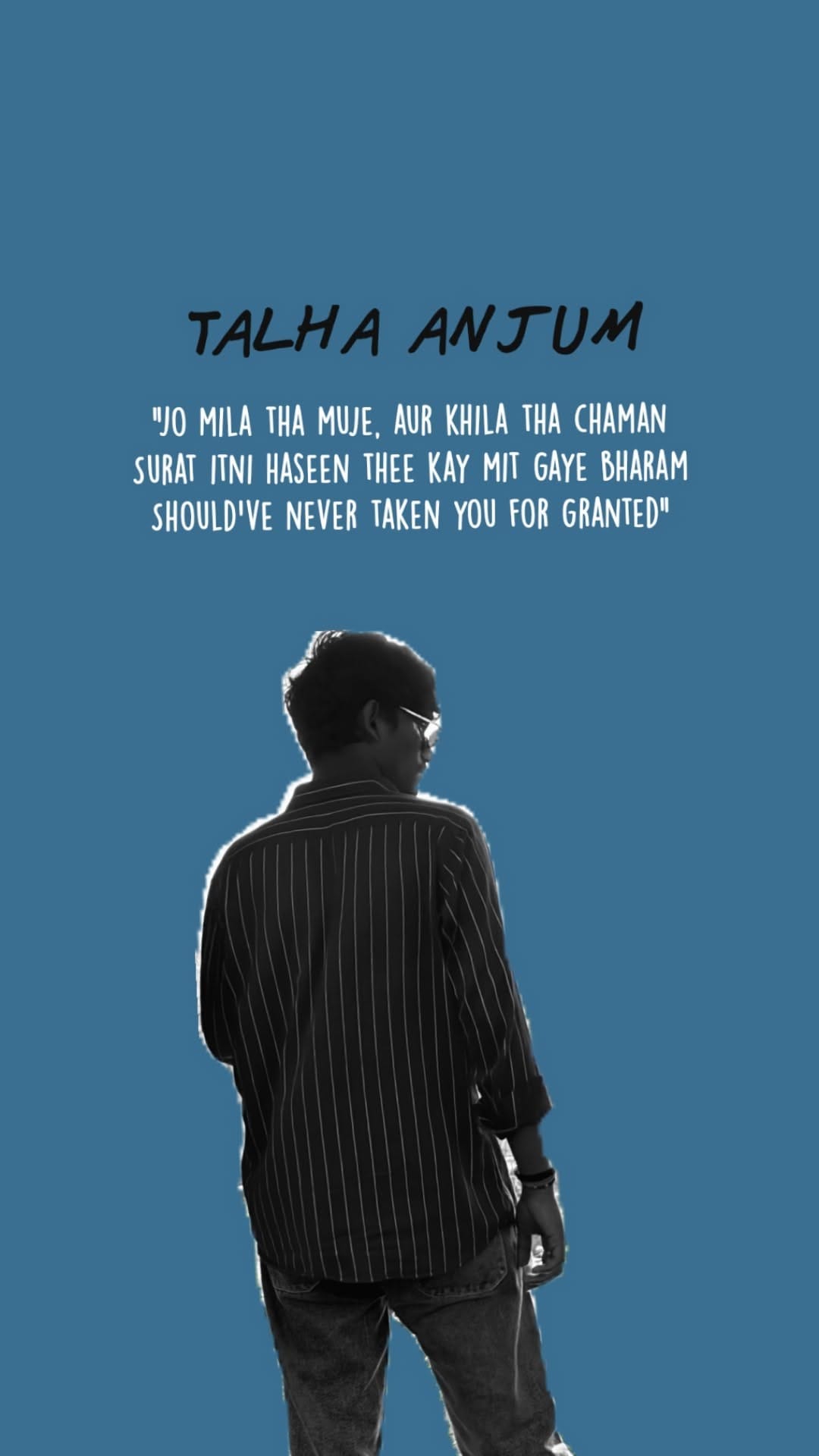 Talha Anjum poster