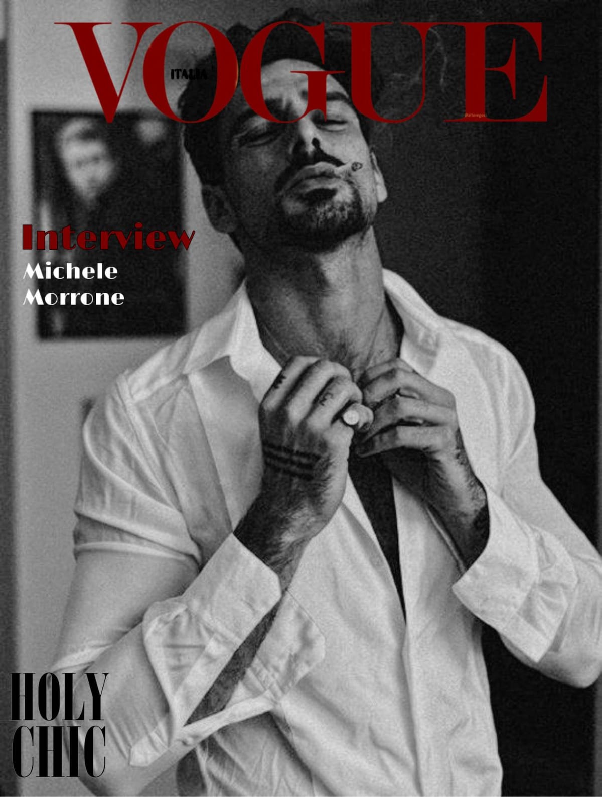 Michele Morrone Vogue Cover Edit