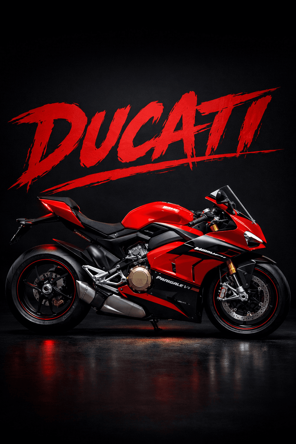 Ducati Superbike Studio Shot | Premium Motorcycle Aesthetic