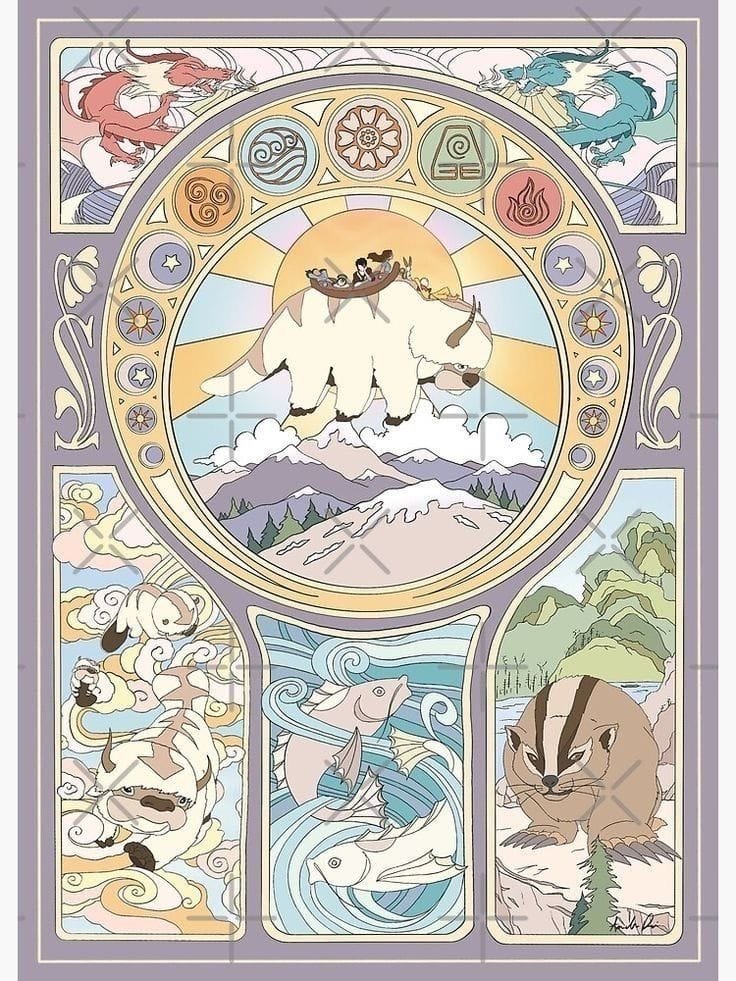 The Last Airbender poster