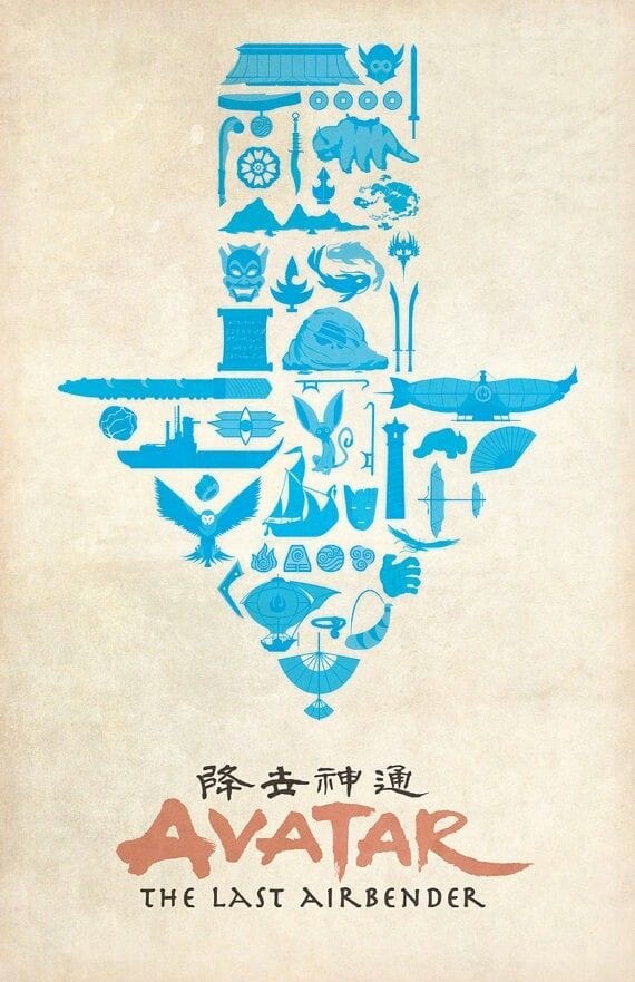 The Last Airbender poster
