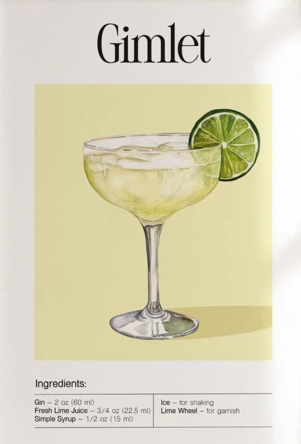 Gin poster