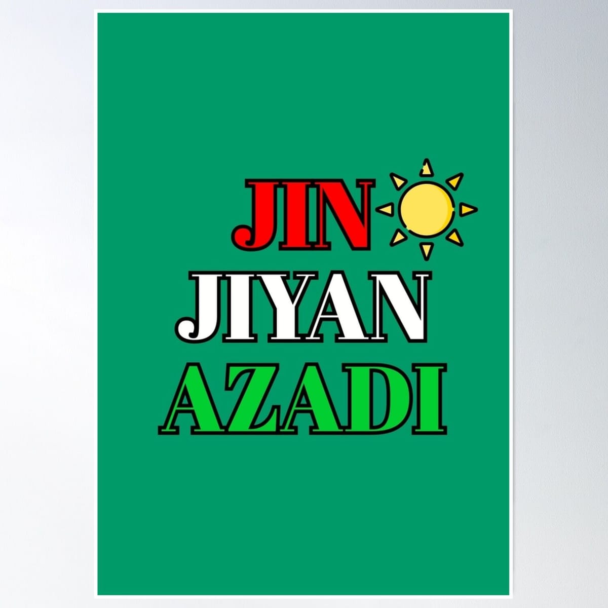 Woman Life Freedom / Jin Jiyan Azadi Poster