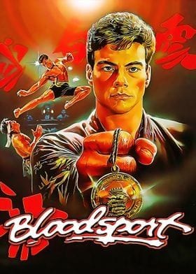 Metal Poster Bloodsport