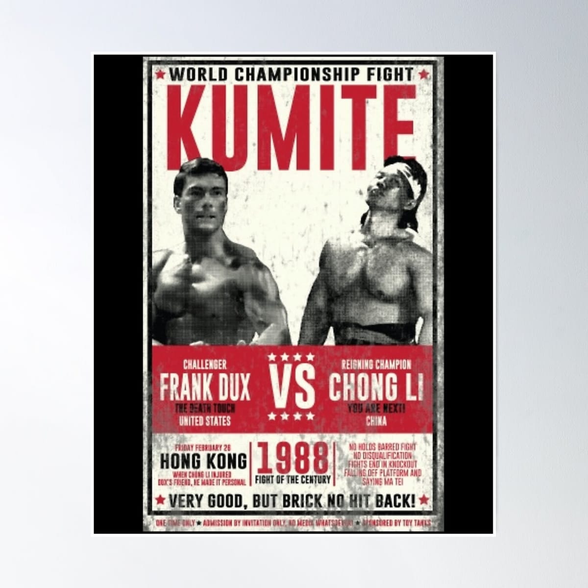 Bloodsport Poster