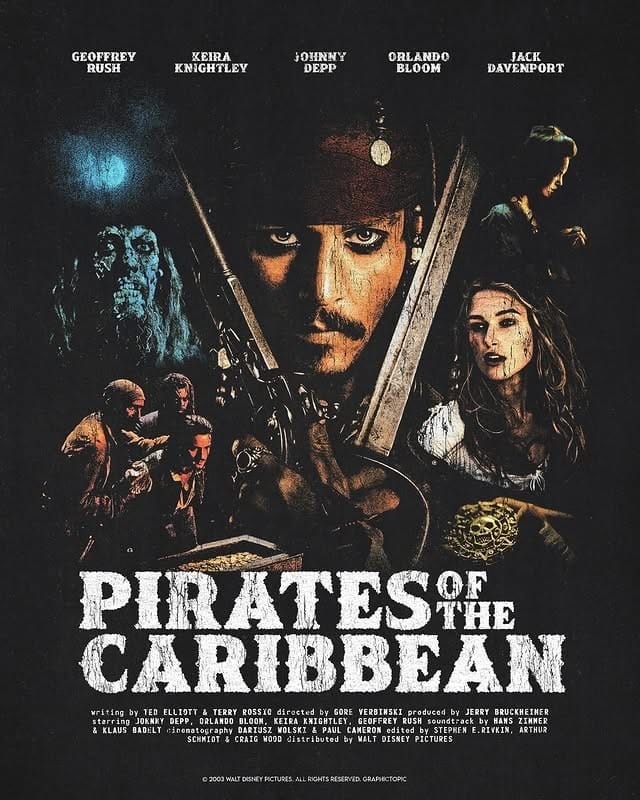 Pirates of the Caribbean poster