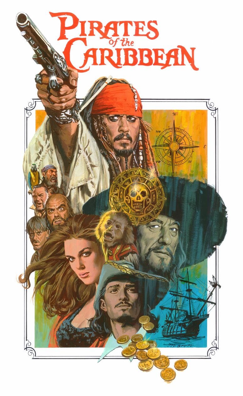 Pirates of the Caribbean poster