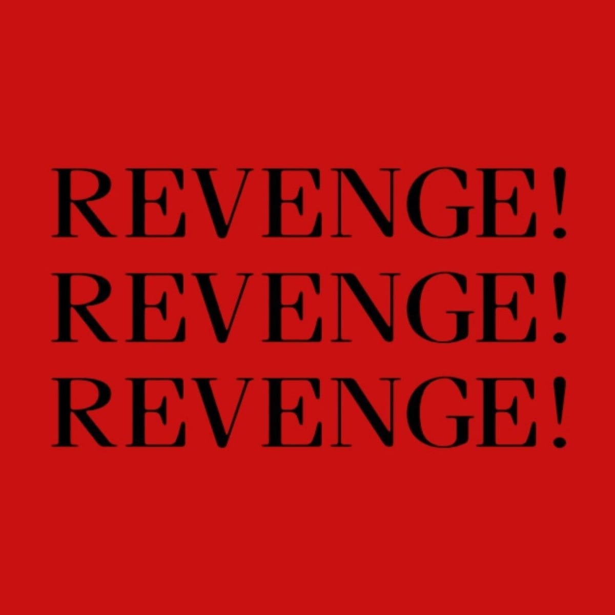 Revenge poster