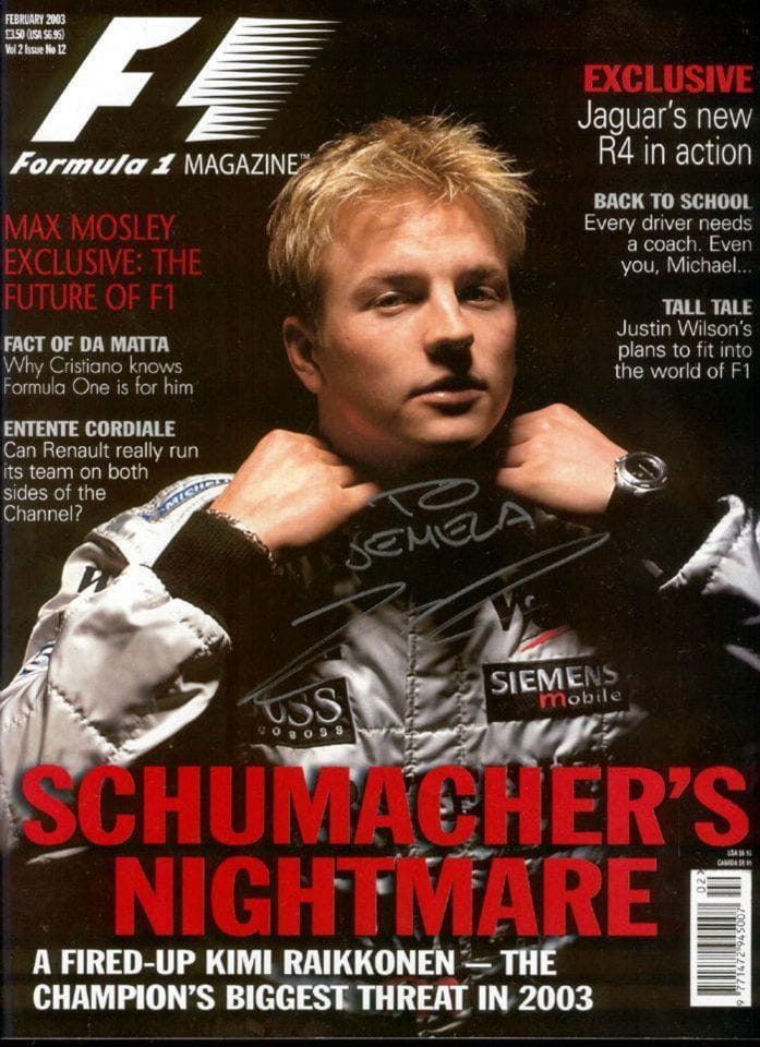 Schumacher's Nightmare Kimi Raikönnen hi-res