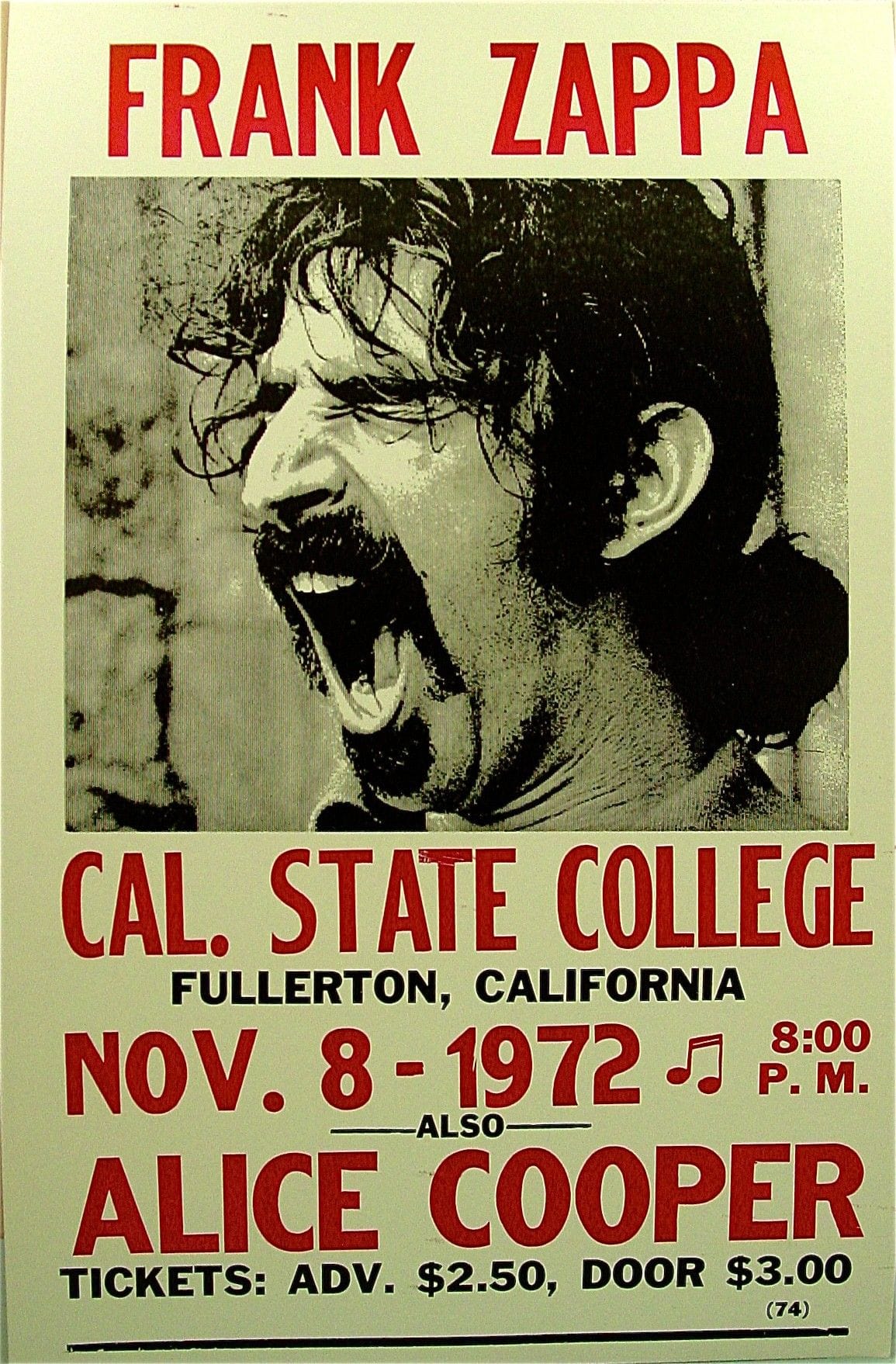 Frank Zappa poster