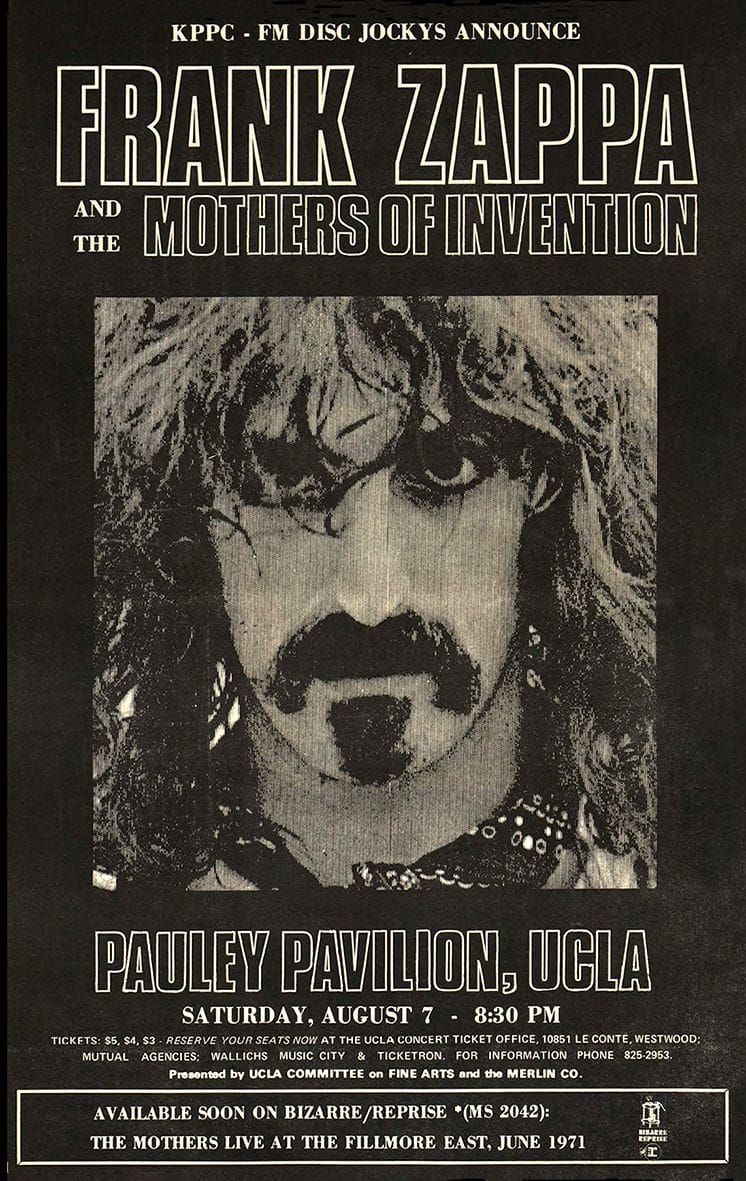 Frank Zappa & The Mothers Of Invention