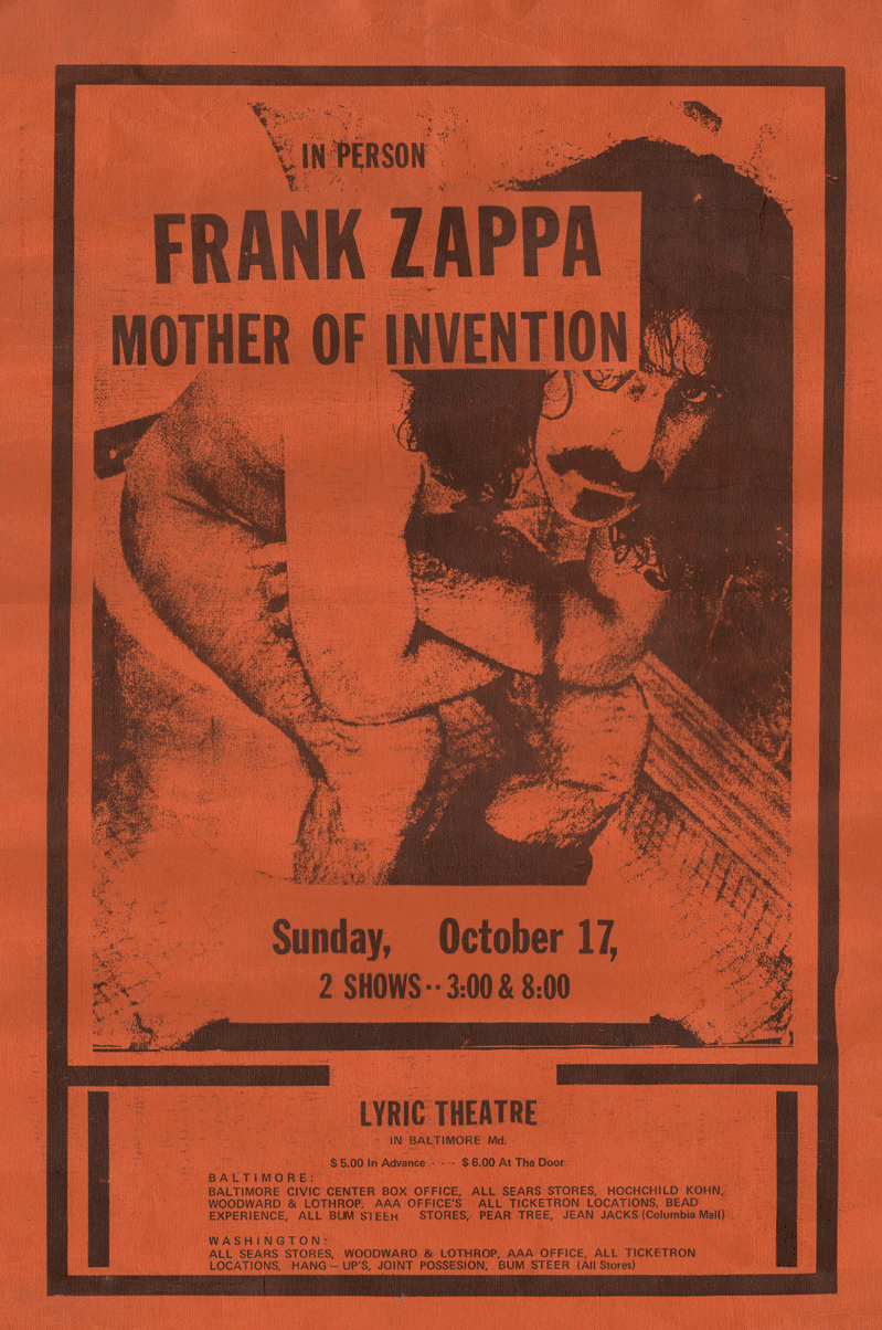 Frank Zappa poster