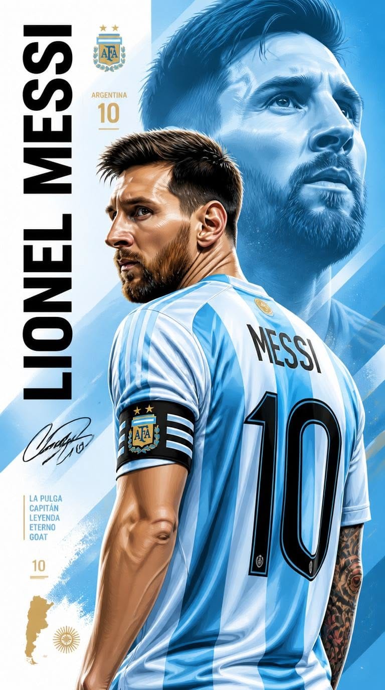 Lionel Messi poster