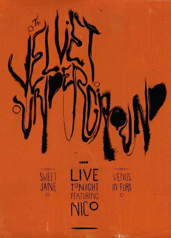 Velvet Underground poster