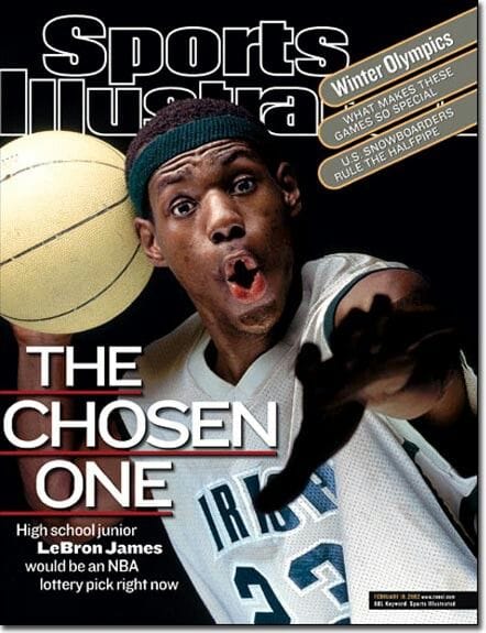 LeBron poster