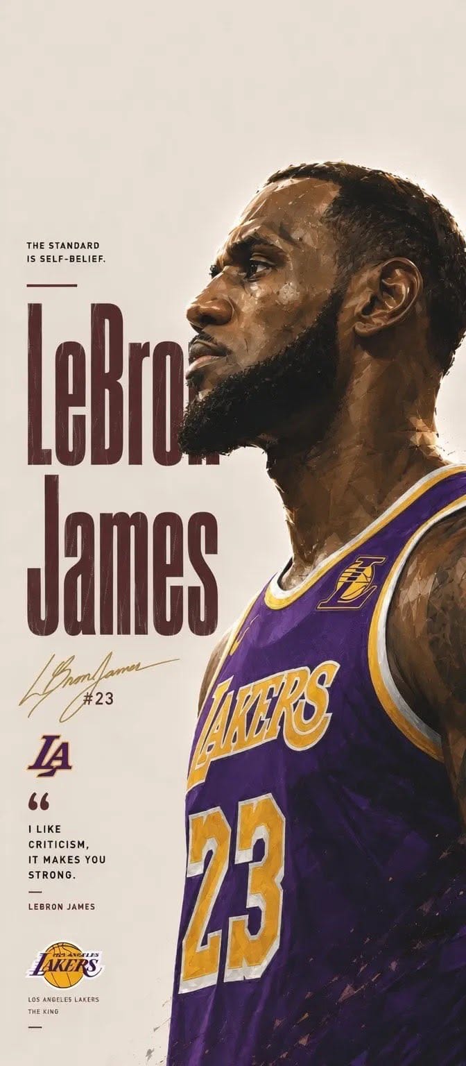 LeBron poster