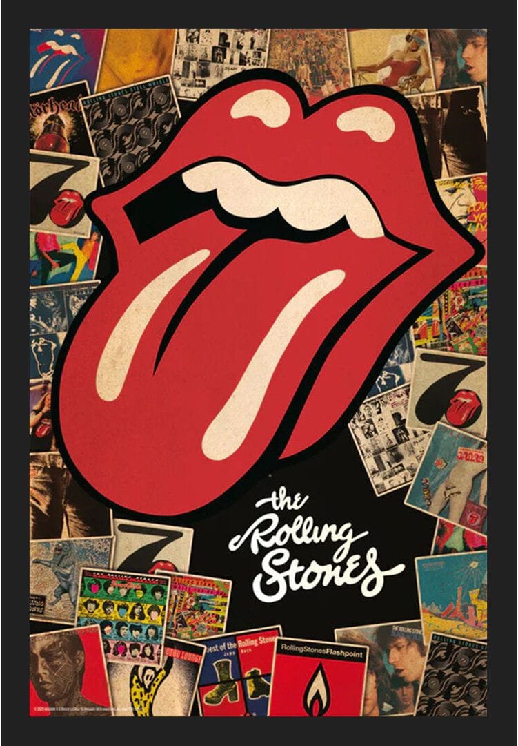 " Rolling Stones Collage "