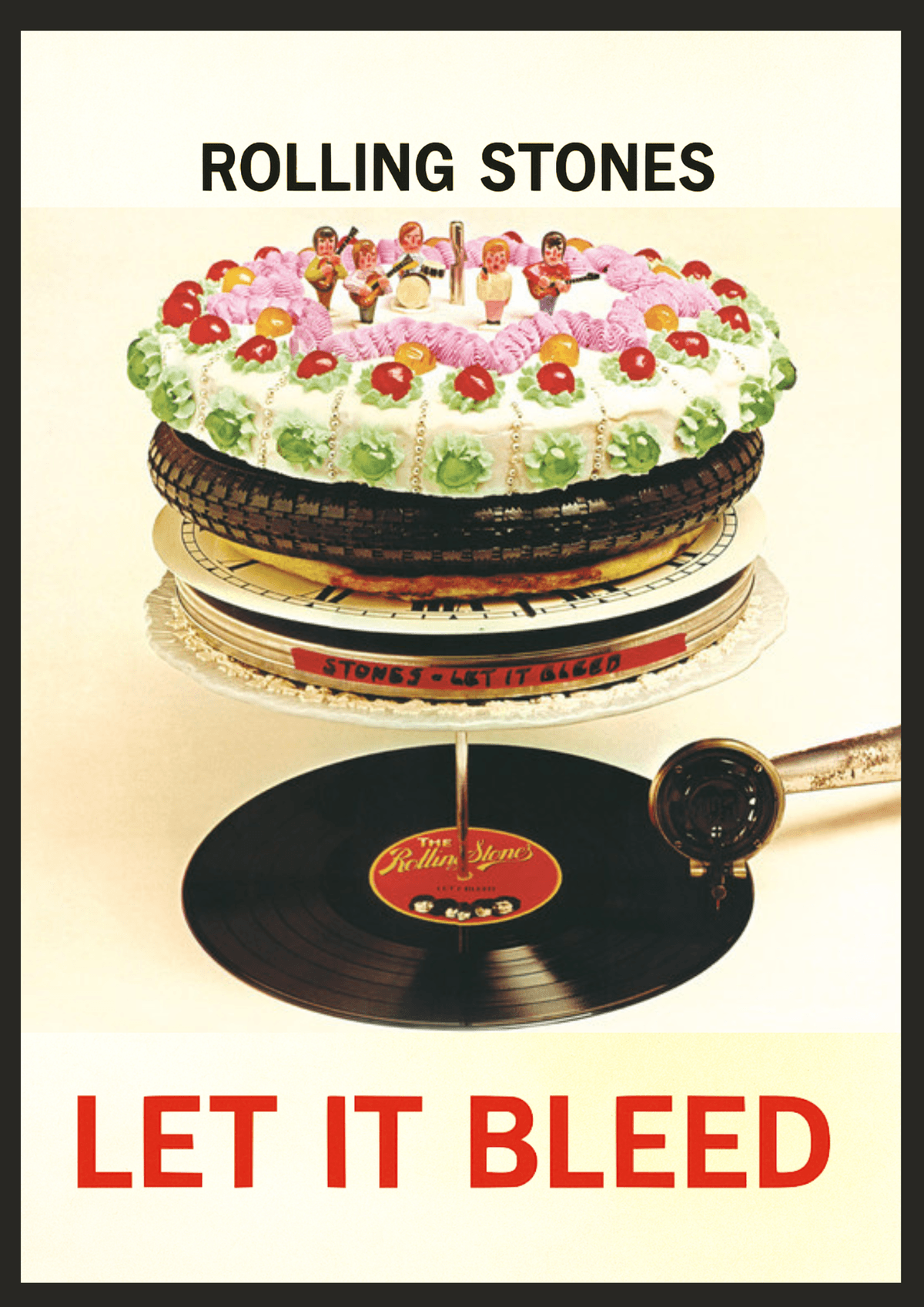 ROLLING STONES "let it bleed" poster HD