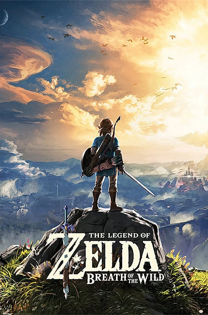 The Legend of Zelda Poster Breath Of The Wild Sunset
