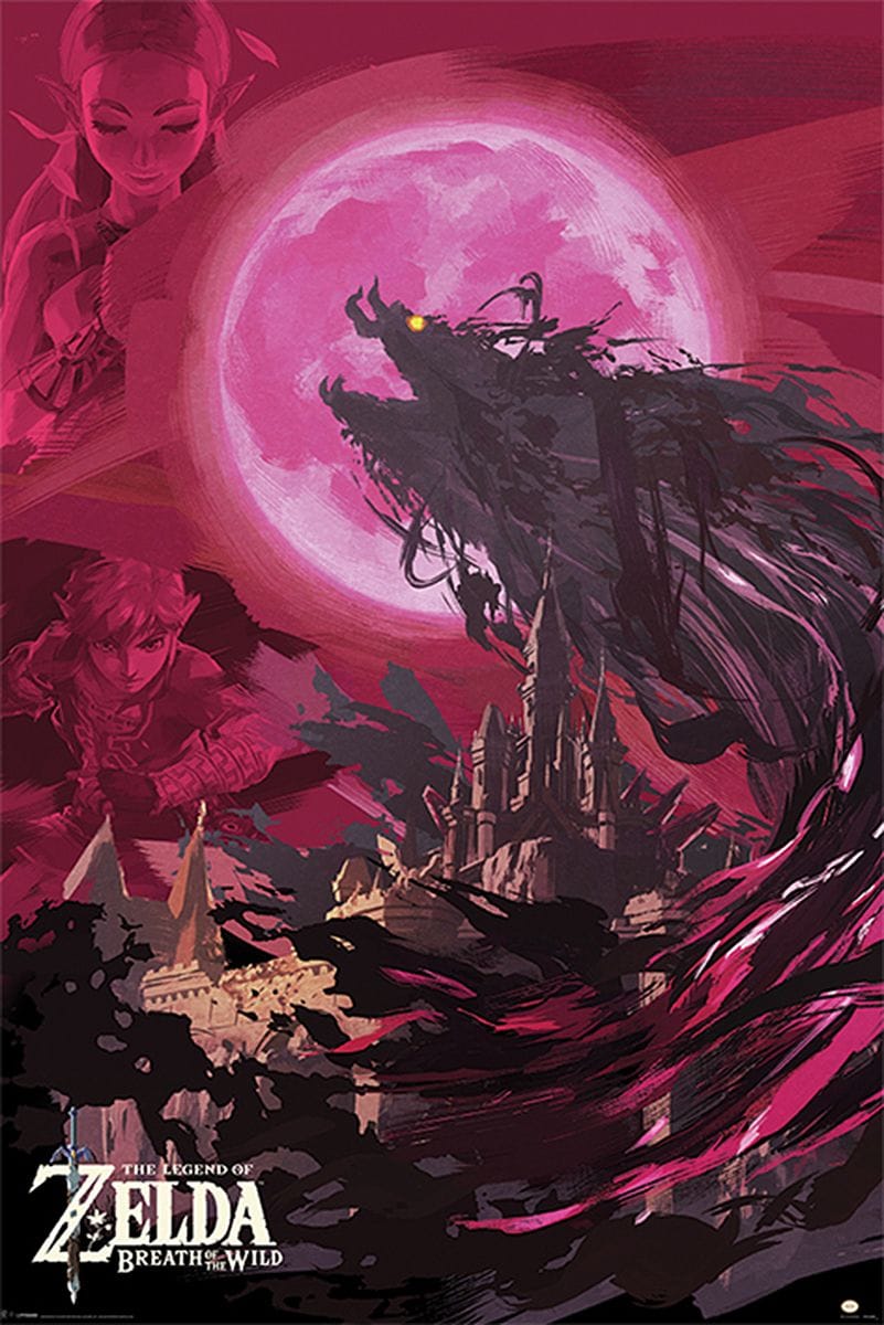 The Legend of Zelda Poster Breath Of The Wild