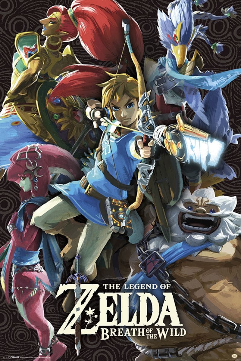 The Legend of Zelda Poster Breath Of The Wild