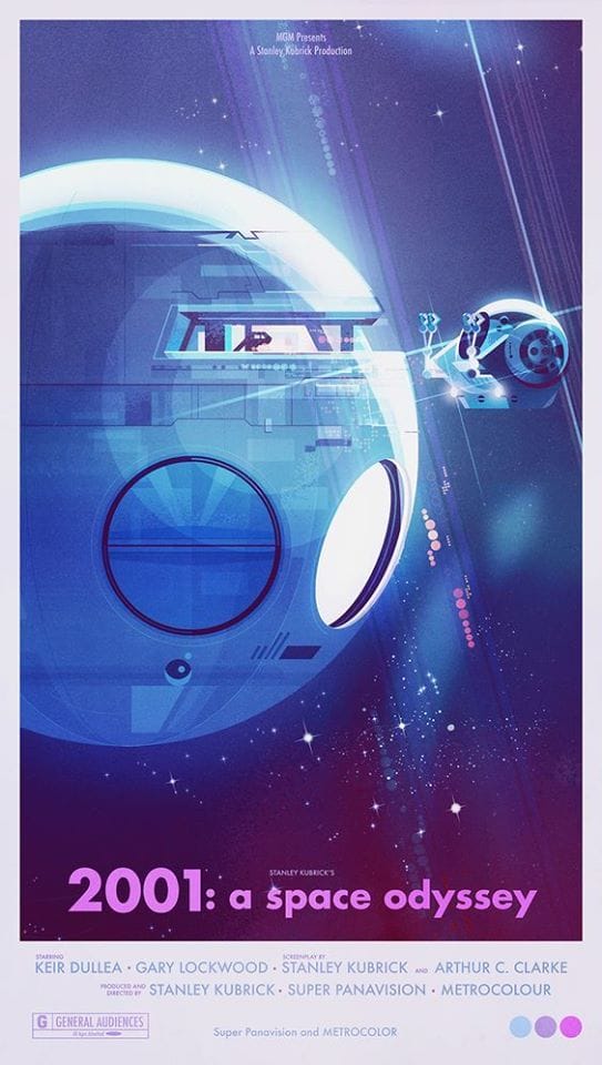 2001 a space odessey poster