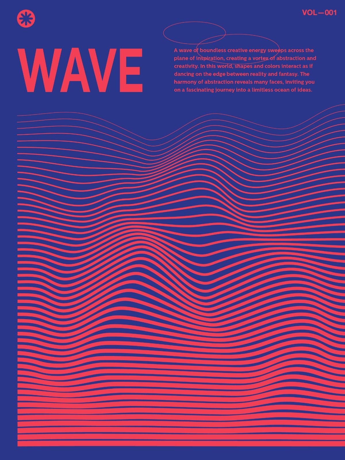WAVE STYLE Design Poster