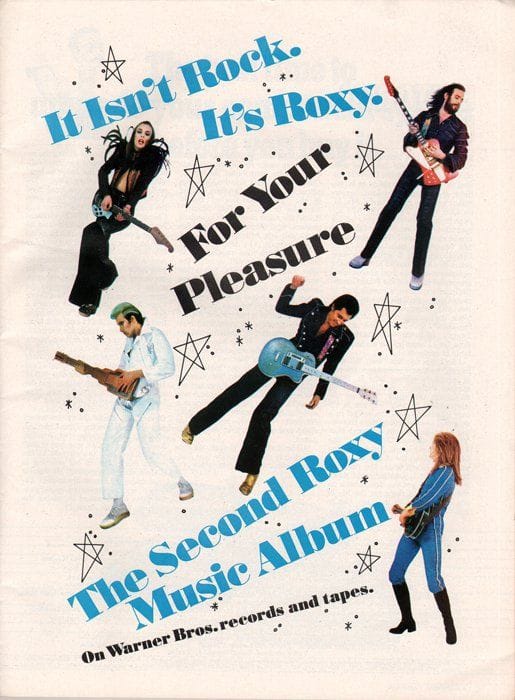 Roxy Music poster