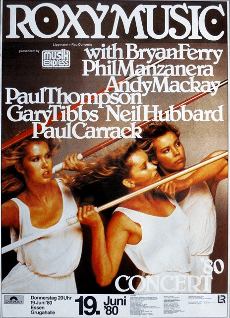 Roxy Music poster