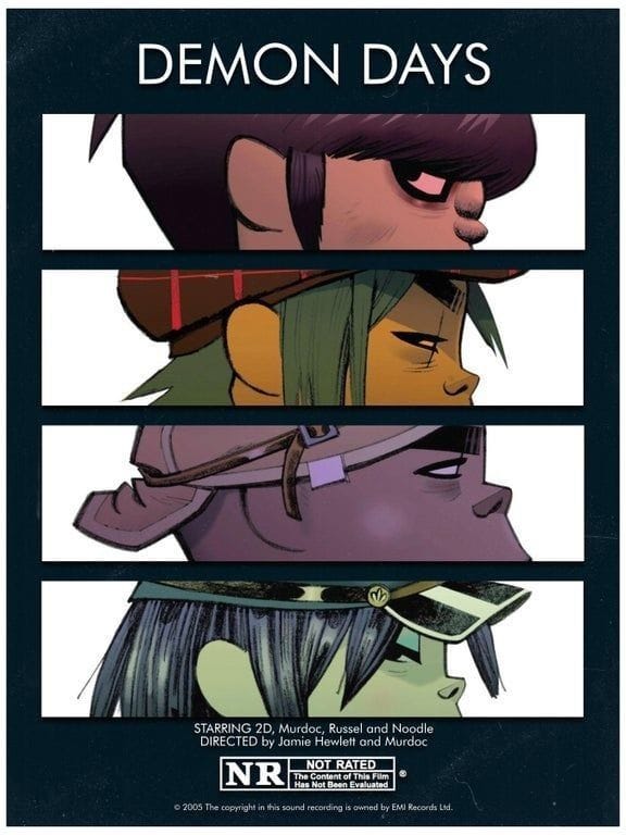 Gorillaz poster