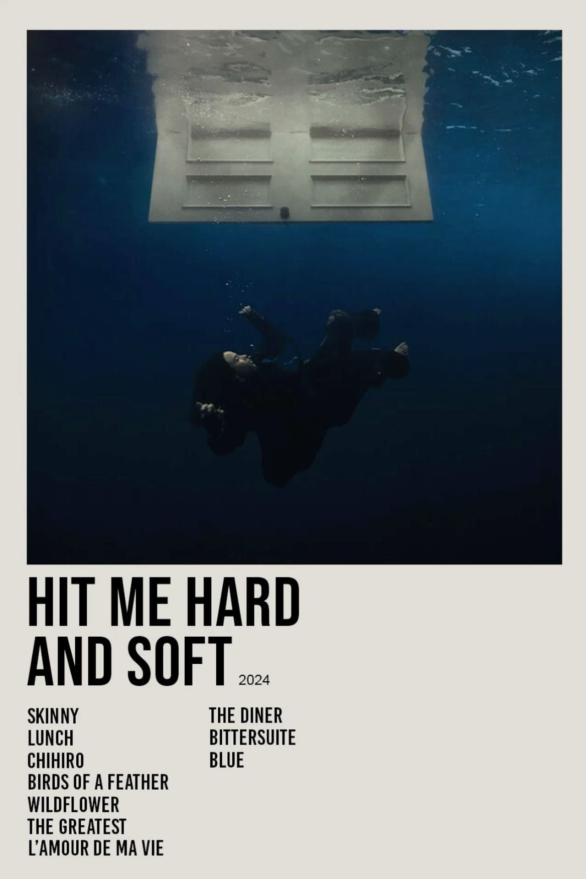 Hit me hard and soft Polaroid