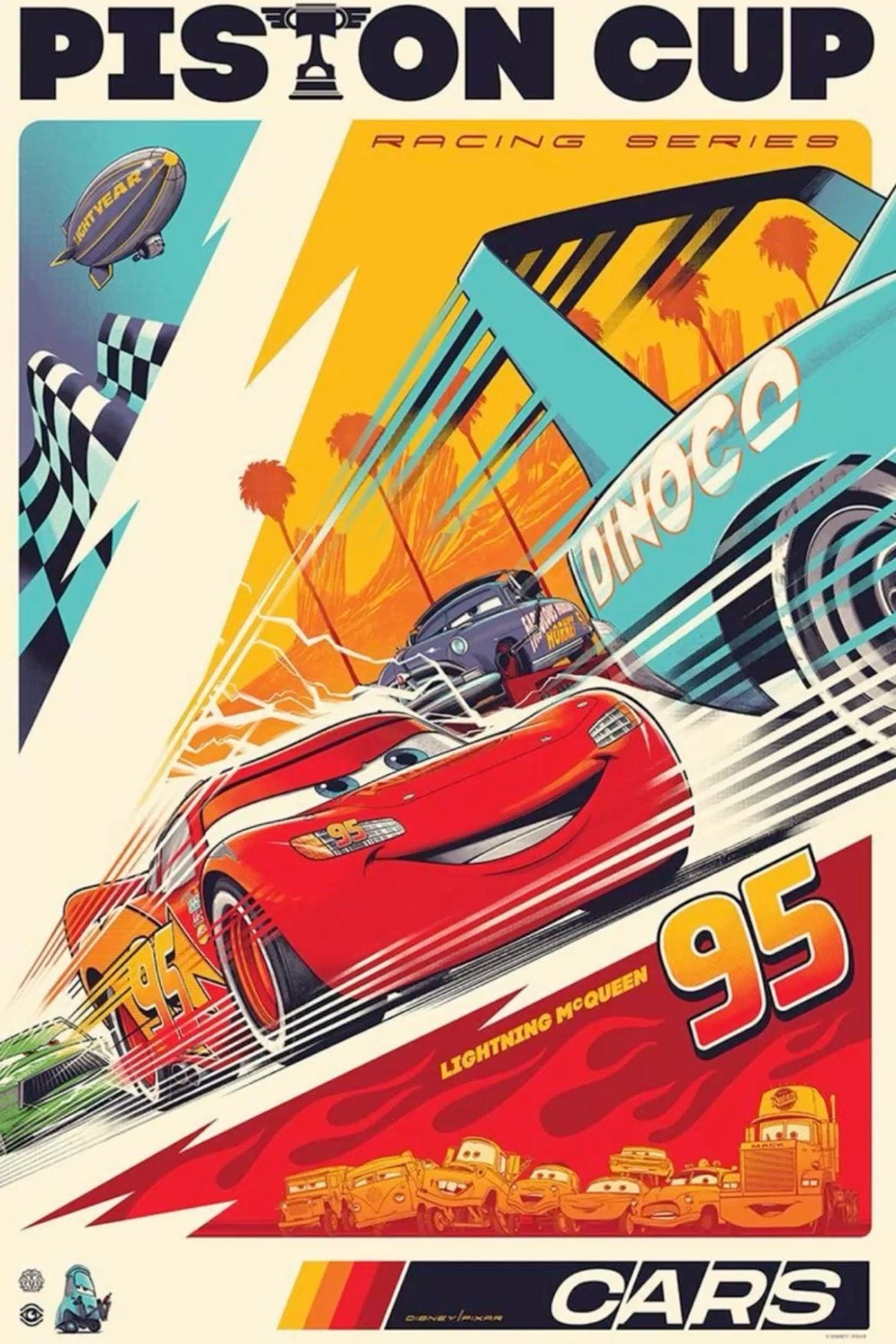 Lightning McQueen poster