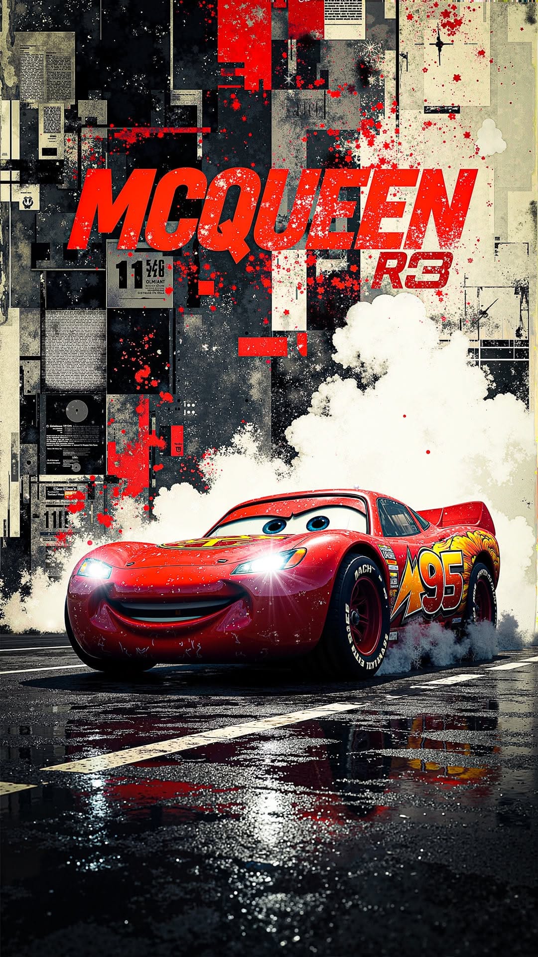 Lightning McQueen poster