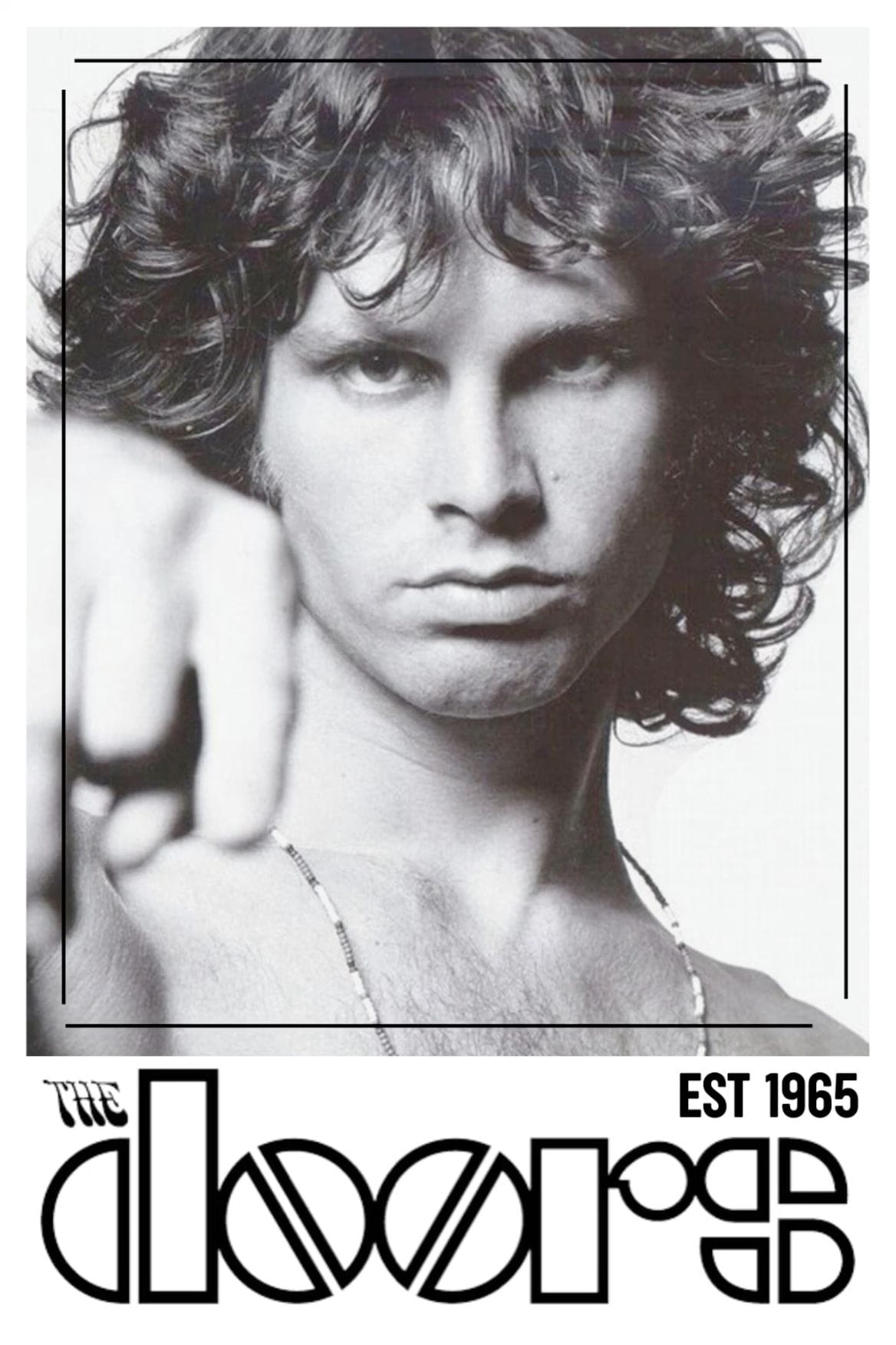 Jim Morrison Poster by StellarisNZ Designs