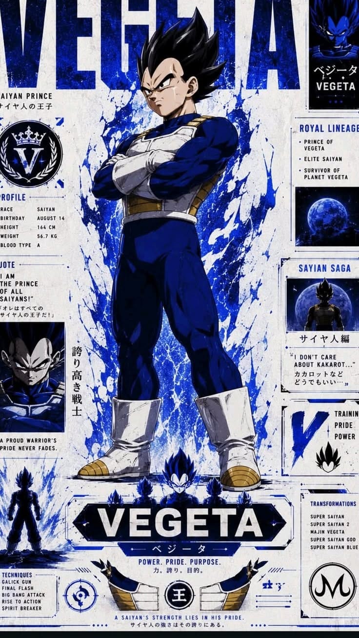 Vegeta O Príncipe dos Saiyajins