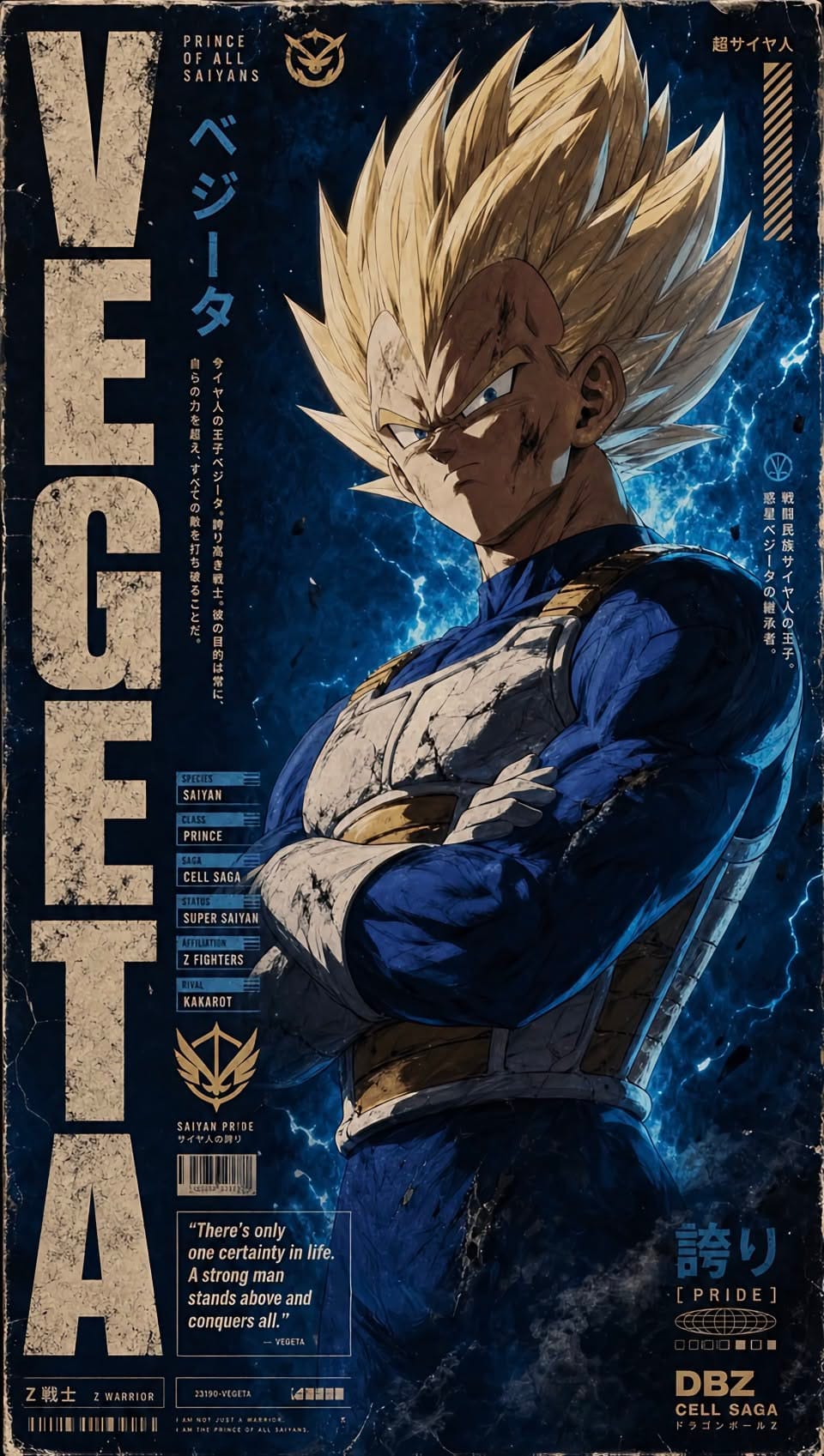 Vegeta poster