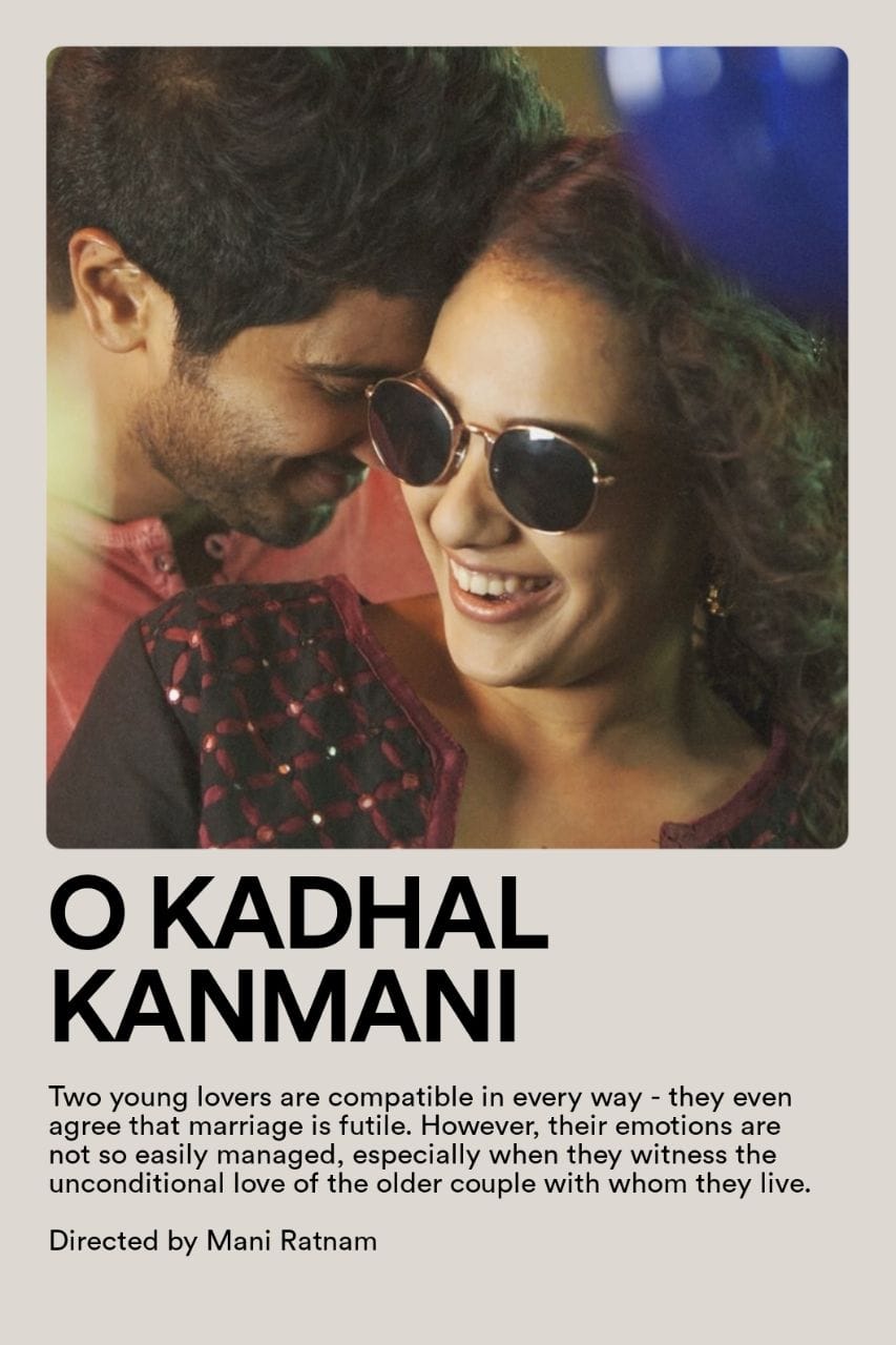 O Kadhal Kanmani Movie Poster by Aagu