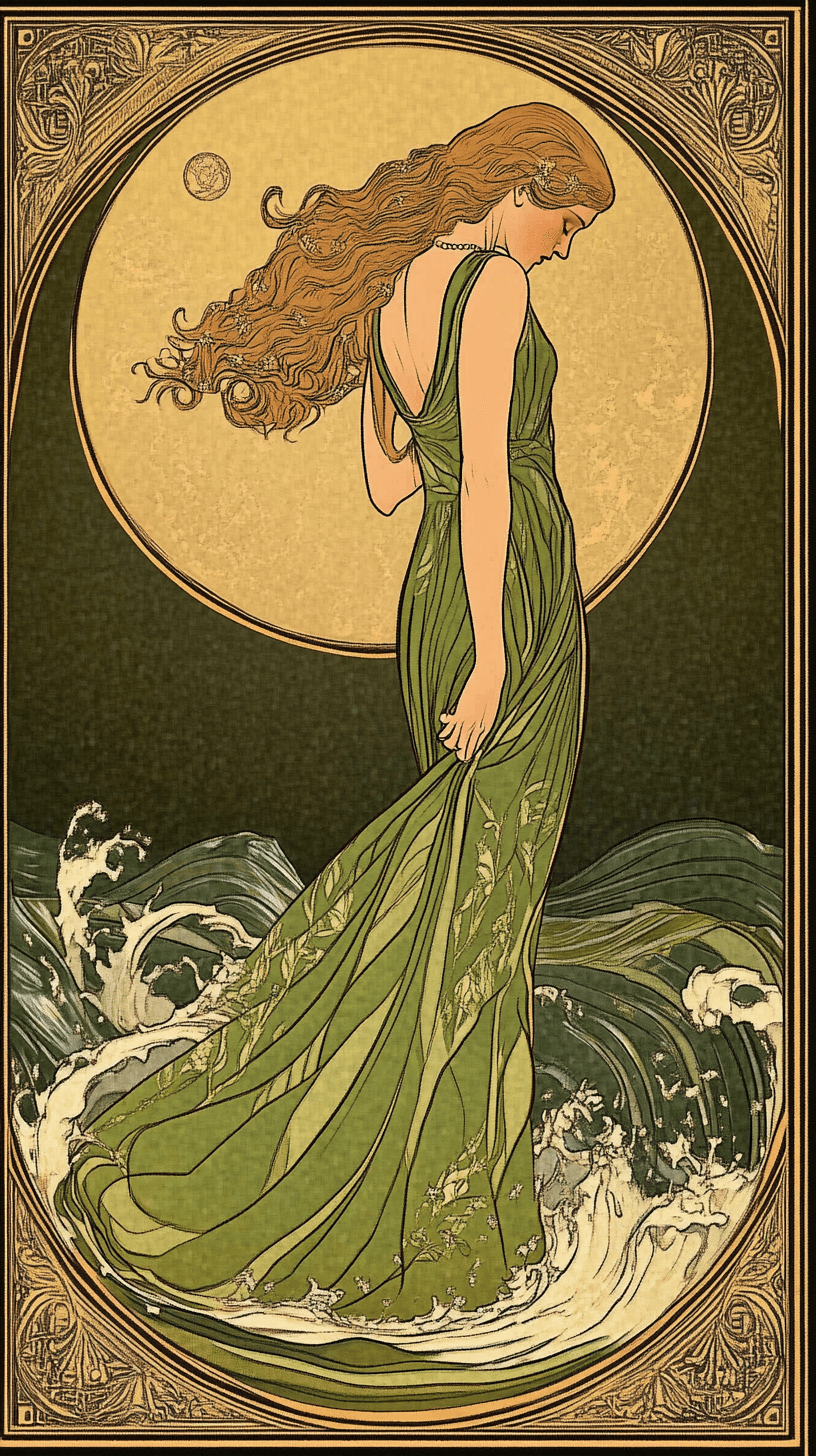 Aquarius Muse: Deutsch's Elegant Enchantress