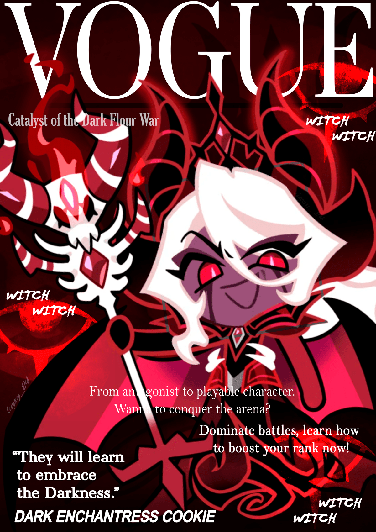 Dark Enchantress Cookie - || - vogue front page