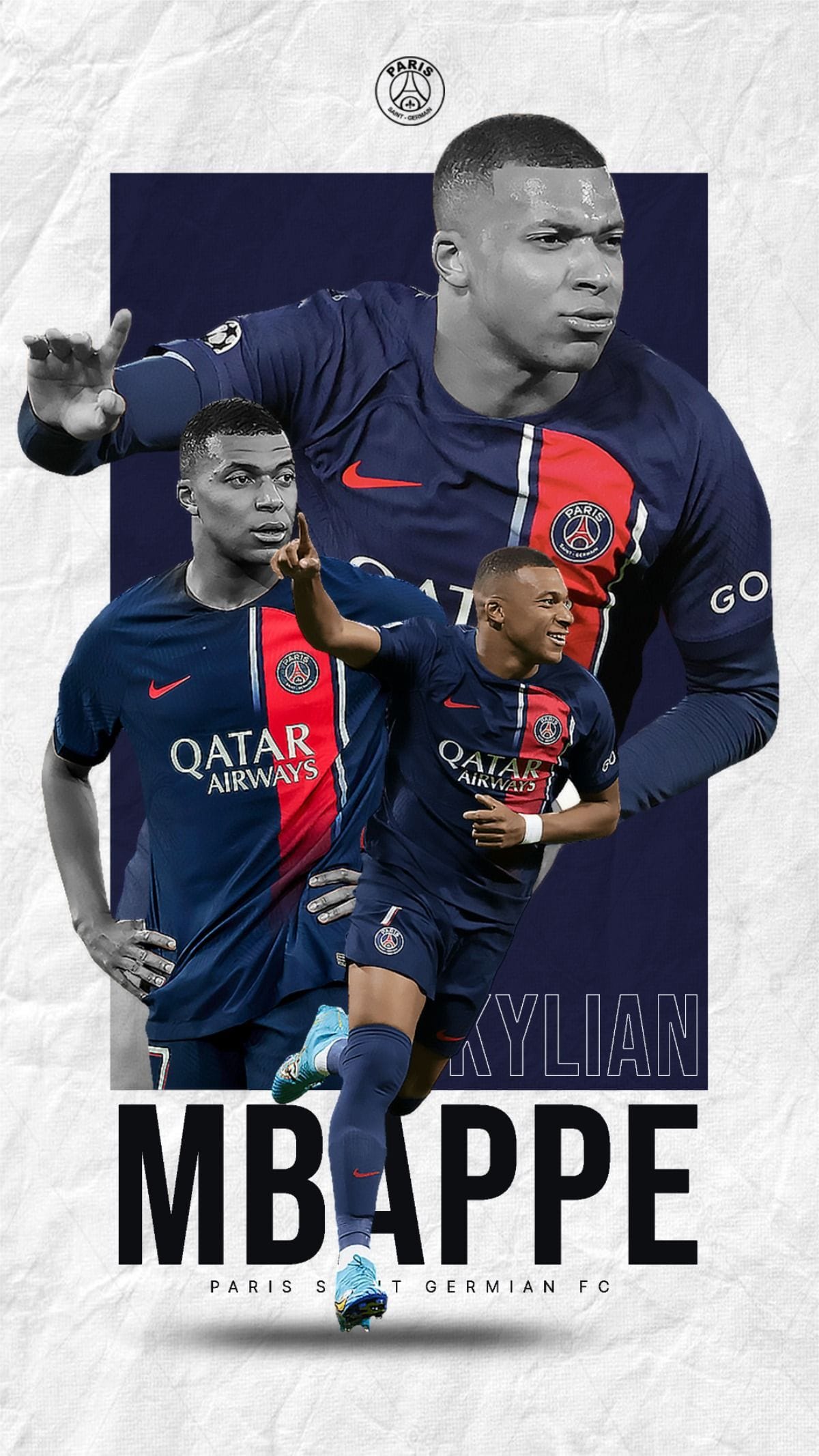Kylian Mbappe | Paris Saint Germain FC | Wallpaper HD