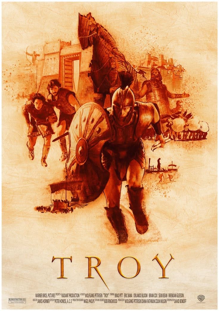 Troy poster