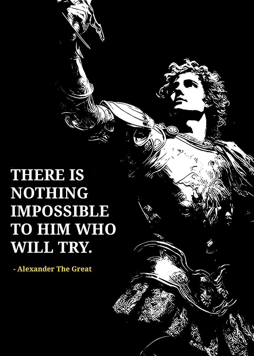 Alexander the great quotes
