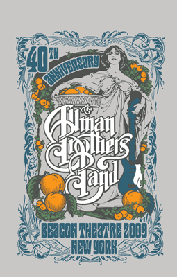 Alman Brothers Band poster